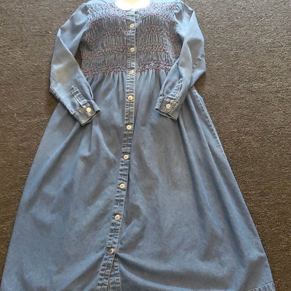 Vintage Bedford Fair Denim Dress - Picture 10 of 16